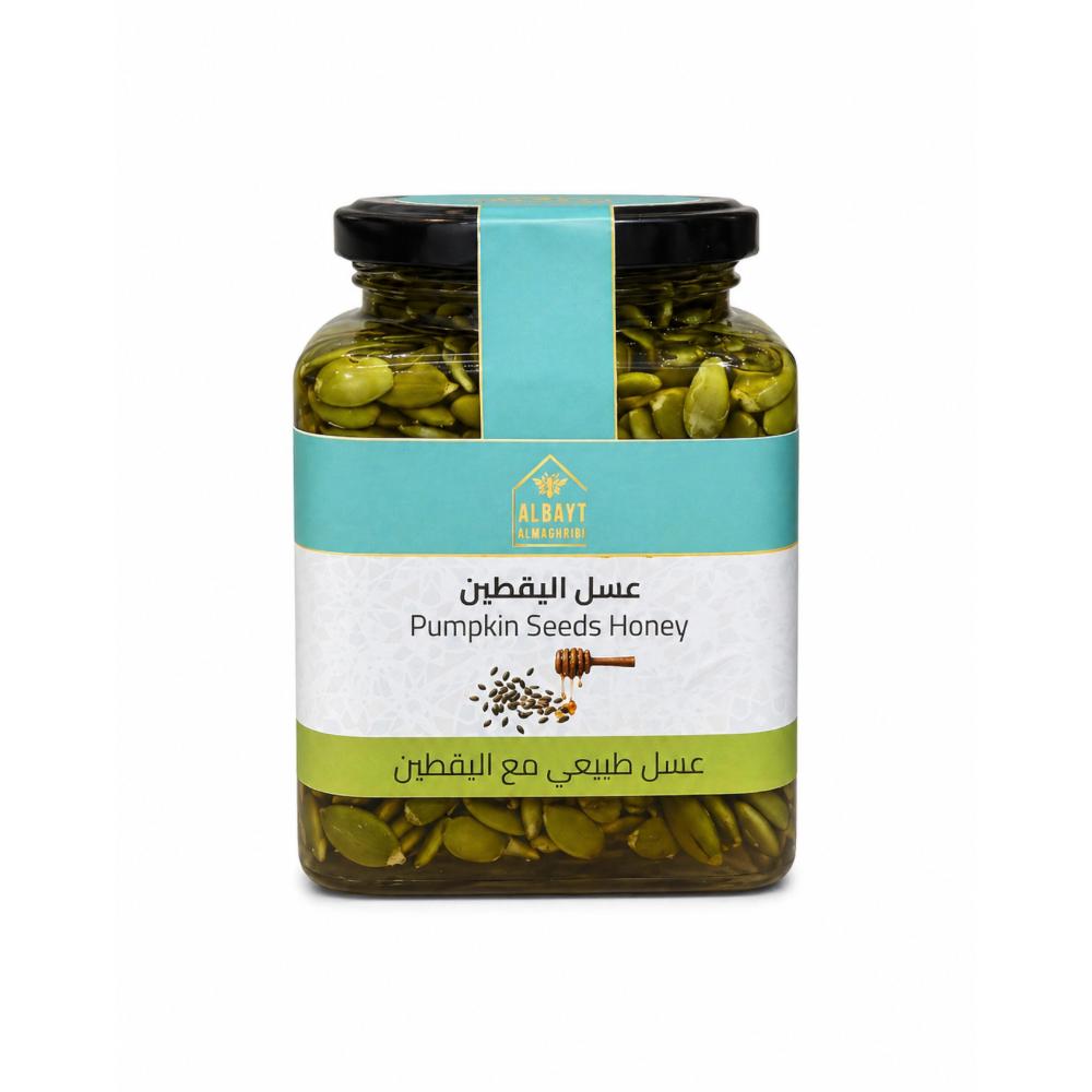 عسل مع بذور اليقطين (القرع)