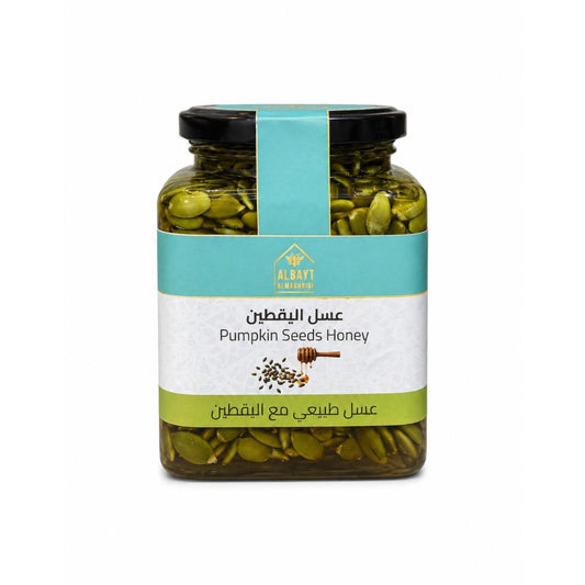 عسل مع بذور اليقطين (القرع)